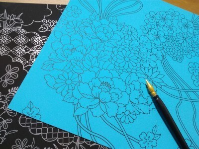 リラックス効果も！「自律神経を整えるスクラッチアート 」でストレスを解消