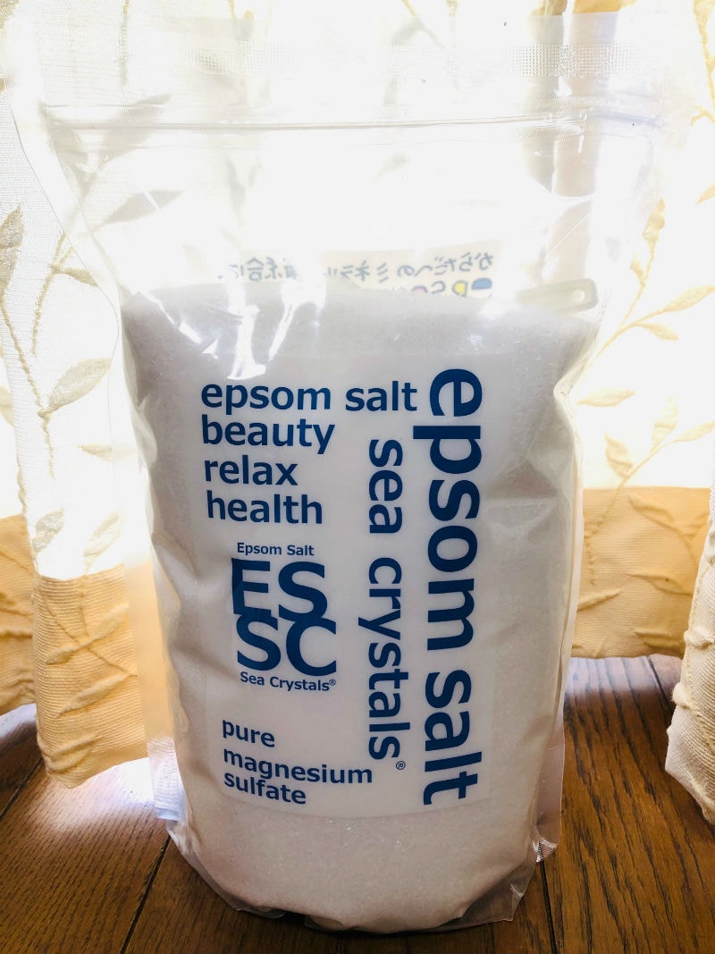 硫酸マグネシウムの入浴料「エプソムソルト」の使い方と効果を解説