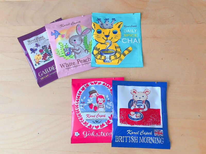 ママ友へのプチギフトに！見た目もかわいい「カレルチャペック」のティーバッグ