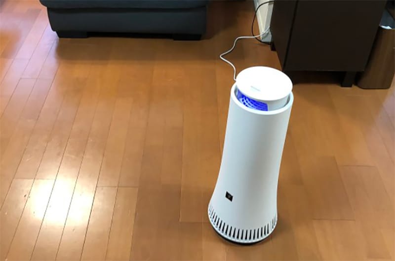 シャープのプラズマクラスター機能付き除菌脱臭機で生活臭がスッキリ消える！