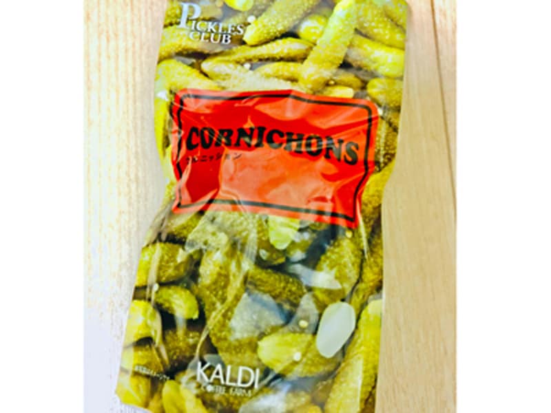 カルディの「ピクルスクラブコルニッション」は生ハムやチーズと合うおすすめおつまみ