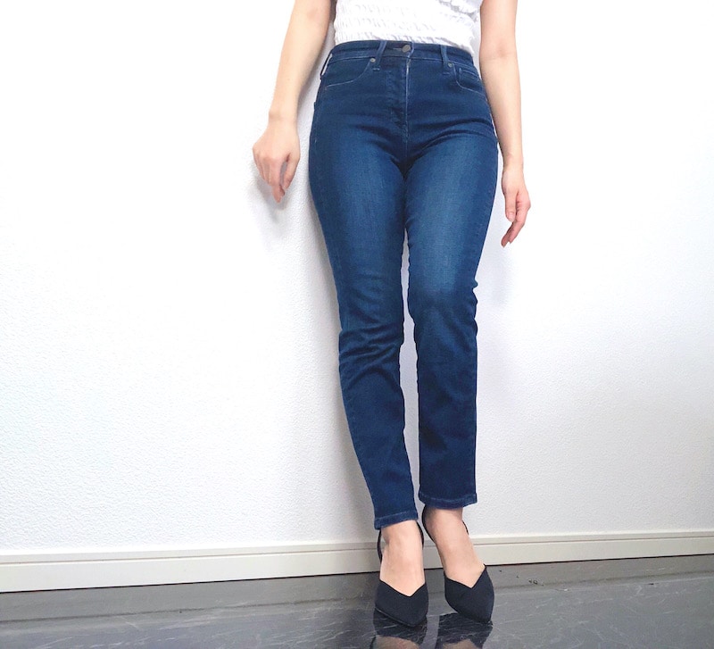 下半身悩みも解決！驚きの細見えスキニーはユニクロの「ハイライズスキニージーンズ」