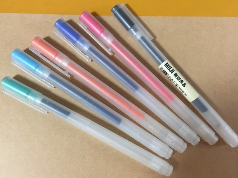 品質・デザイン・コスパ◎！書き心地最高の無印良品のゲルインキボールペン