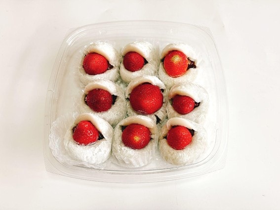 コストコ　●	商品名：いちご大福 9個入り ●	購入価格（税込）：1998円