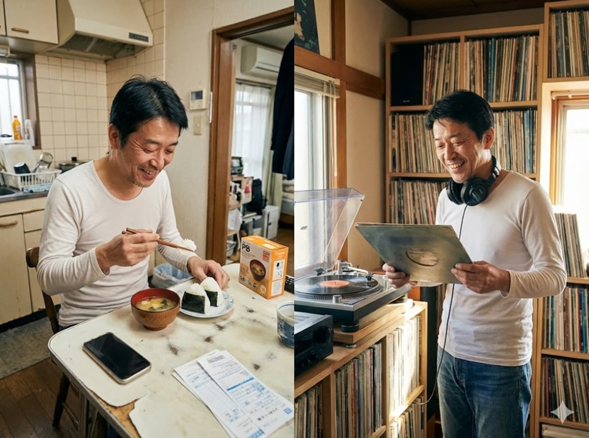 月5万でもひたすらディグる！好きを貫く50代男性は、ユニクロ服と自炊で節約し、アナログ盤収集に全振りするメリハリ節約術