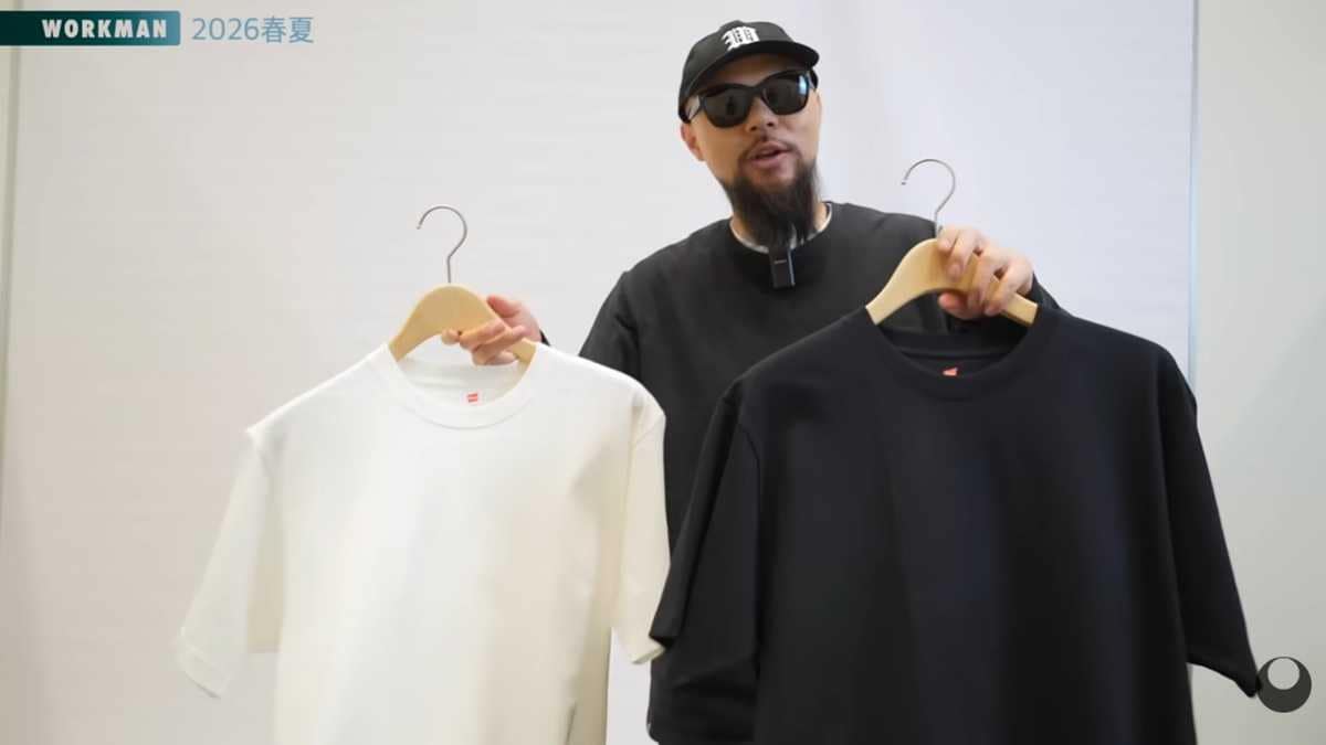 ワークマン「WORKMAN×Hanes 100% コットンTシャツ」はディテールもハイクオリティ