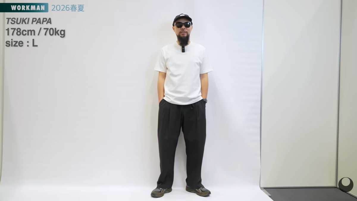 ワークマン「WORKMAN×Hanes 100% コットンTシャツ」はサイズ選びにポイントあり