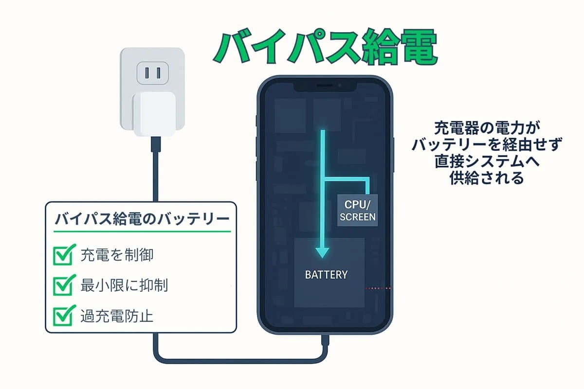 バイパス給電