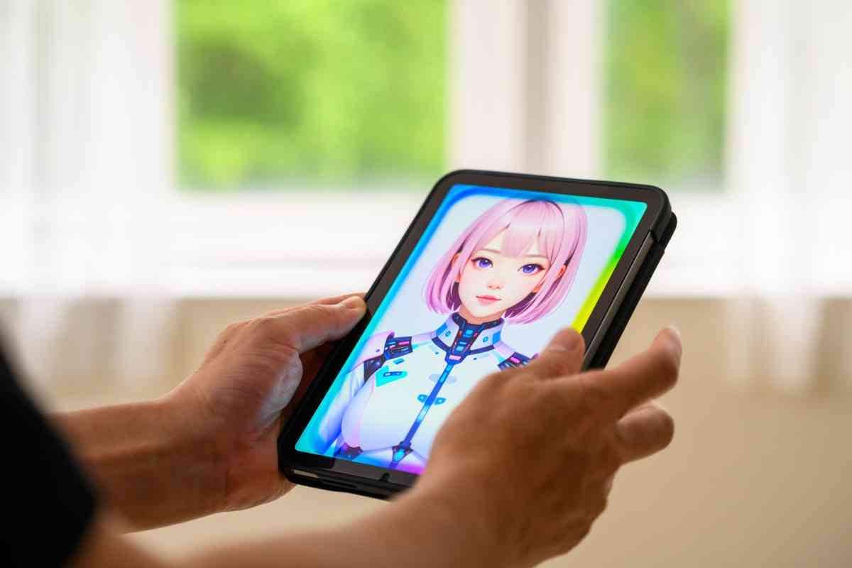 キャラクターの画像が生成