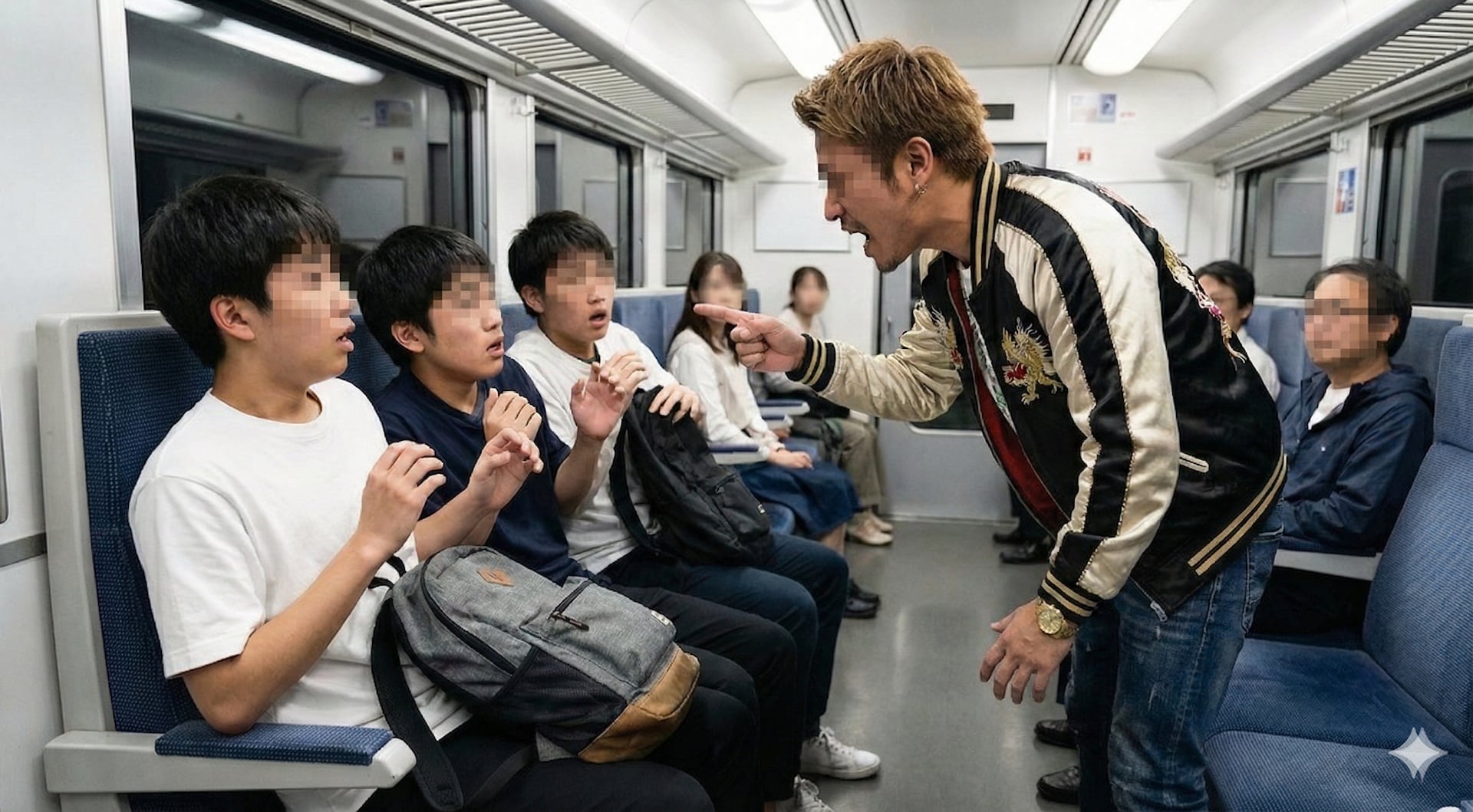 電車内で突然「シメられてえのか？」と絡まれ…ホームでの喧嘩に発展した男の後悔