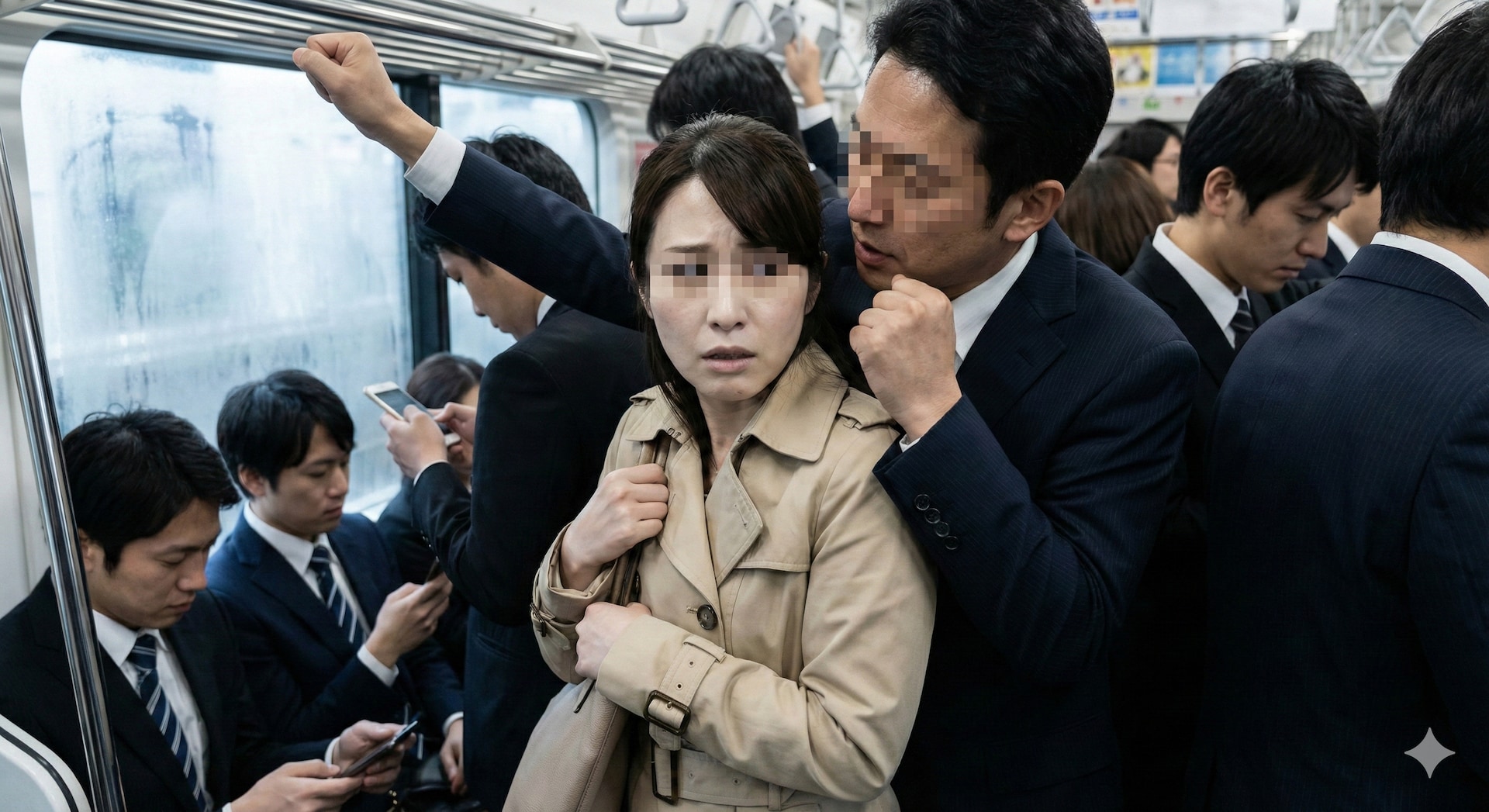 通勤電車で「うぜぇな、てめぇ殴るぞ」と脅され…不自然に距離を詰めてくる男の恐怖