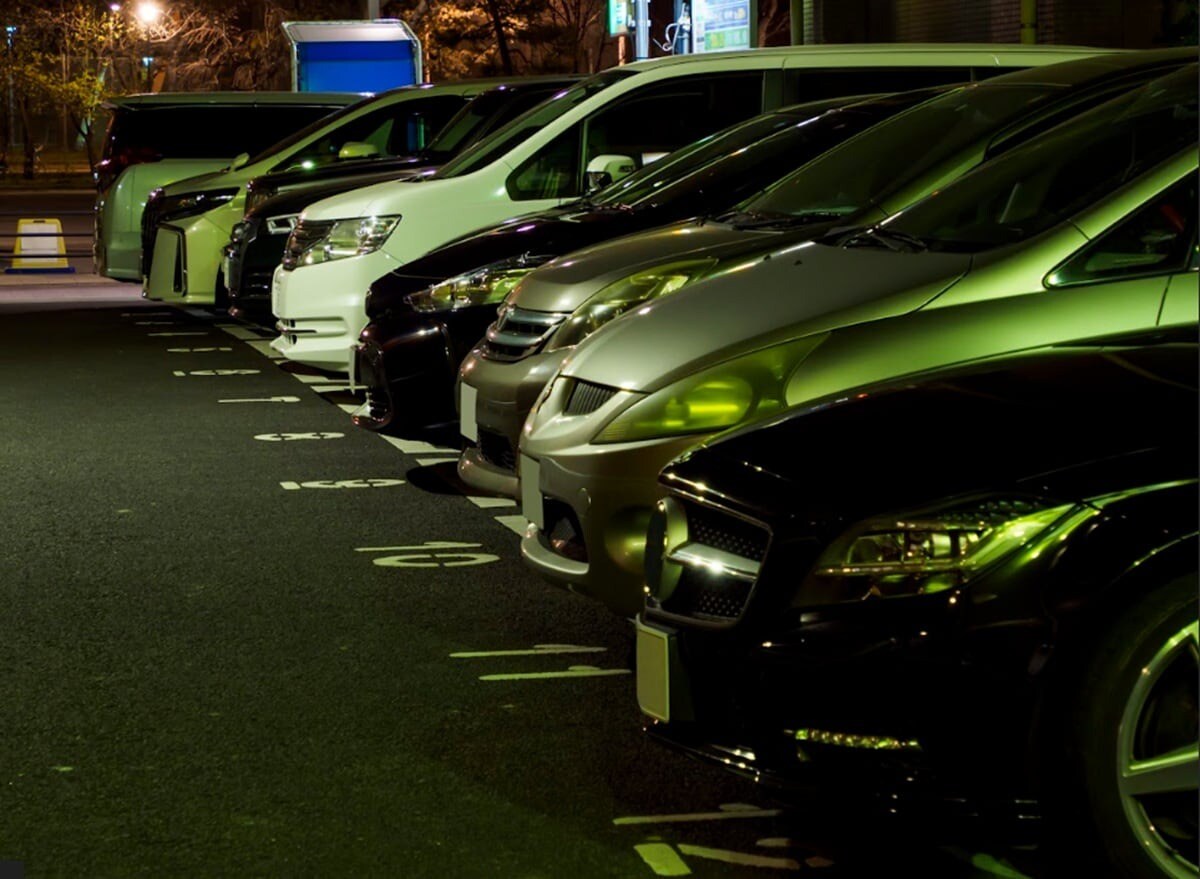 私の契約駐車場に