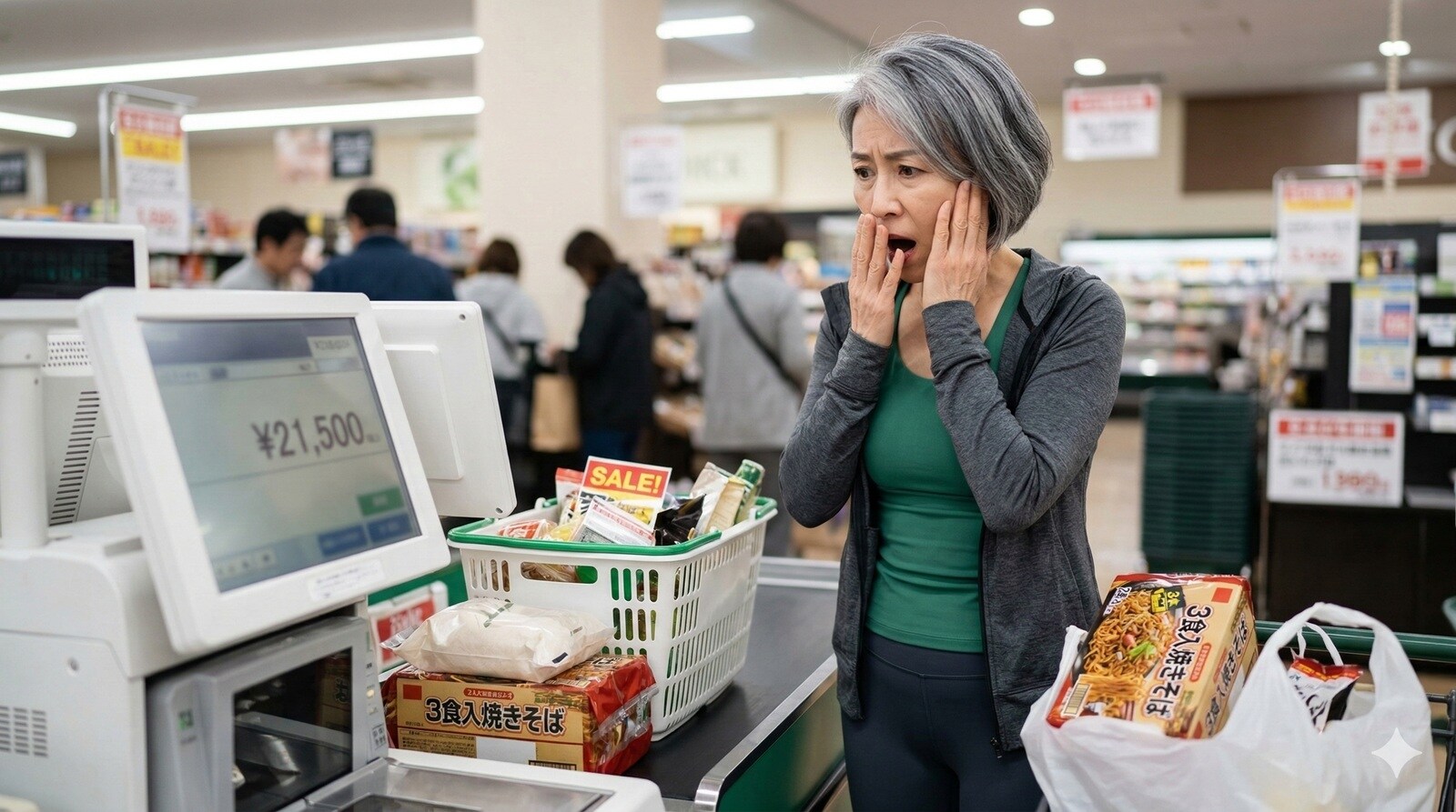 60代一人暮らしの賢い家計術！レジで赤面の大失敗を経て、食費はオーケー「3食98円焼きそば」で節約、ヨガと旅行は豪華に