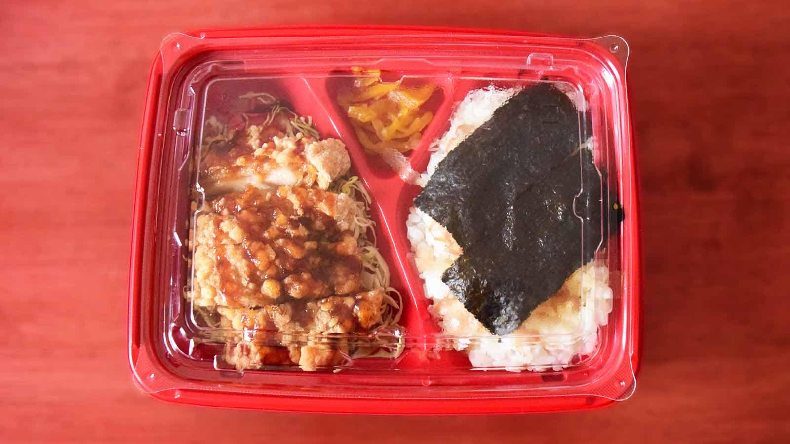 キッチンオリジン・オリジン弁当「チキン竜田のり弁当」