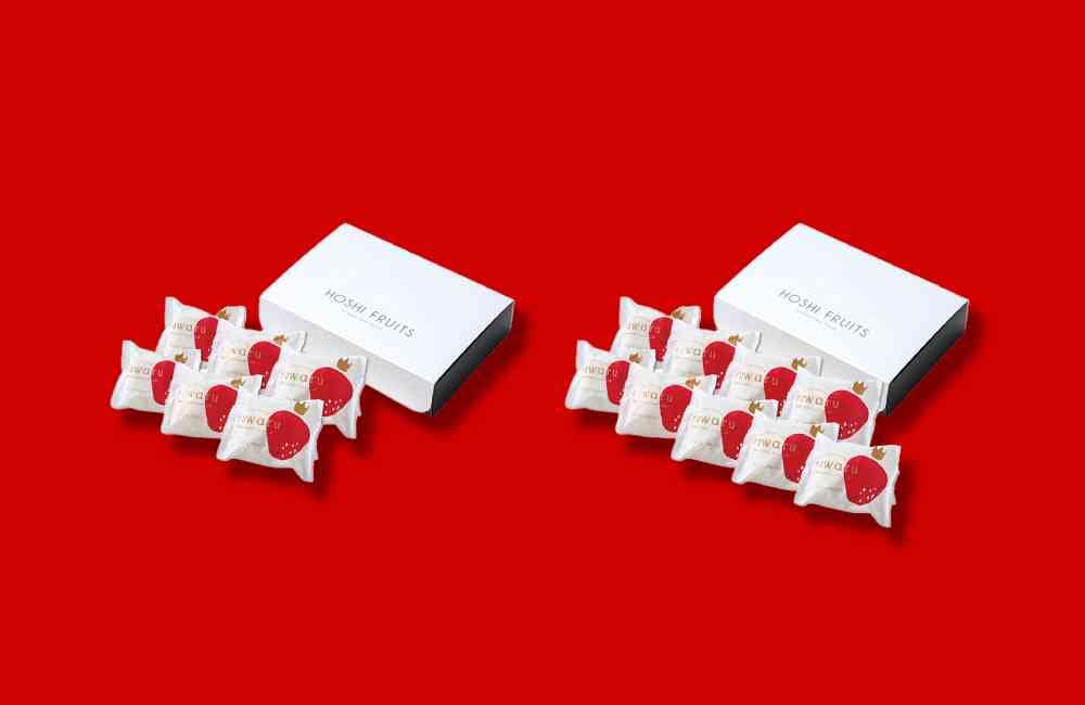 ホシフルーツ　あまおうのクリームいちご大福　ｆｕｗａｒｕ