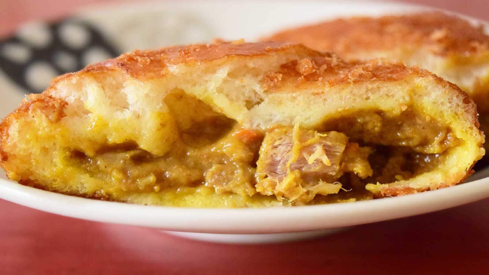 表面は時間がたっていてもサクサクとした食感で食べ応えは十分。