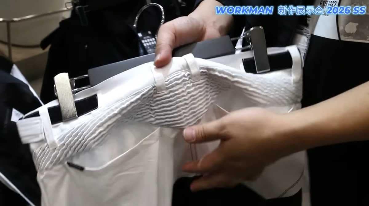 遮熱生地とメッシュ素材で夏の暑さと蒸れを軽減！