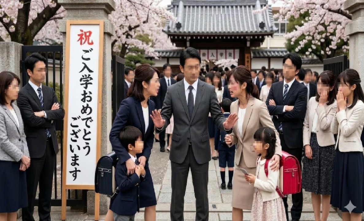 入学式の記念撮影で割りこみ「せっかくの晴れ舞台が台なし…」現場が凍りつく口論を収めた第三者の仲裁