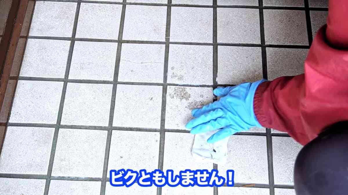 プロの玄関タイル掃除術