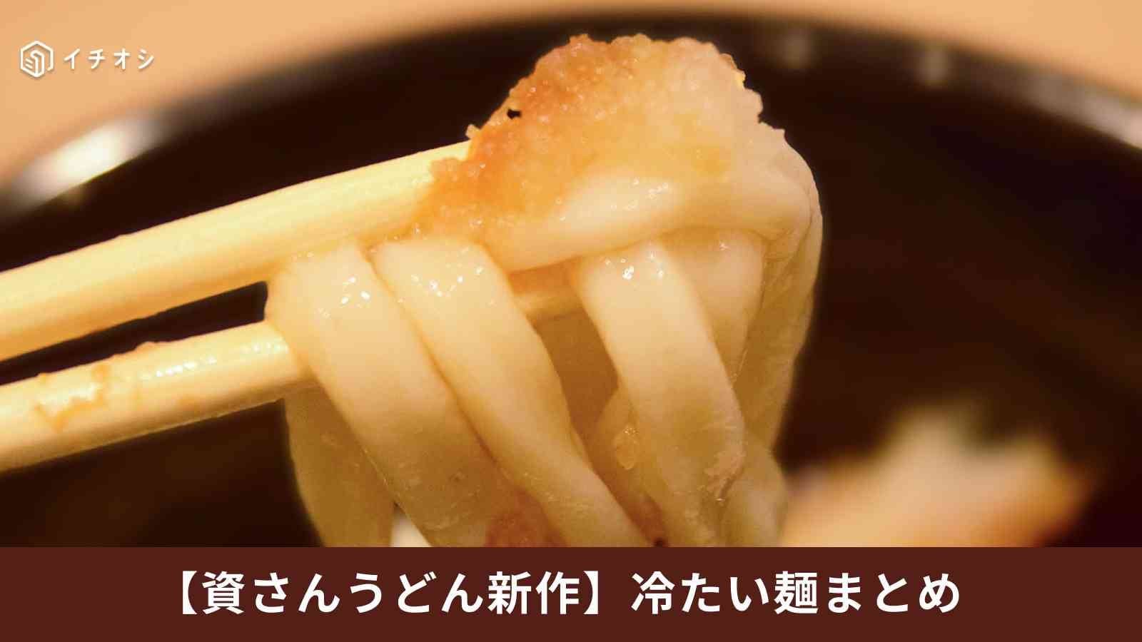 【資さんうどん新作】一挙48種類が登場！冷やし麺が“毎日通いたい”レベルの充実度