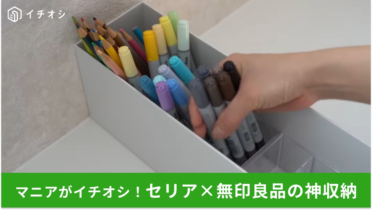【無印×セリア】「これ専用じゃないの…？」ファイルボックスにシンデレラフィットする110円神アイテム4選！
