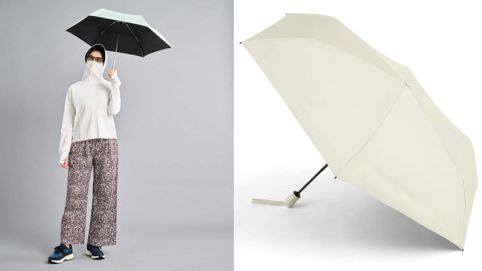 ワークマン「レディース晴雨兼用5秒でたためる形状記憶＆遮熱ワンタッチ日傘」は2300円で通勤・通学にも使えるイチオシ日傘画像出典：ワークマン公式※株式会社ワークマンから画像使用の許諾を得ています。