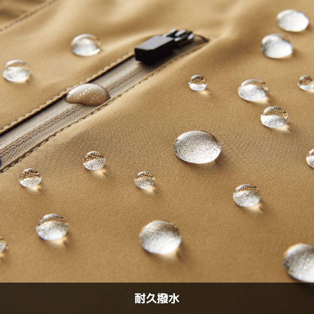 高い撥水性