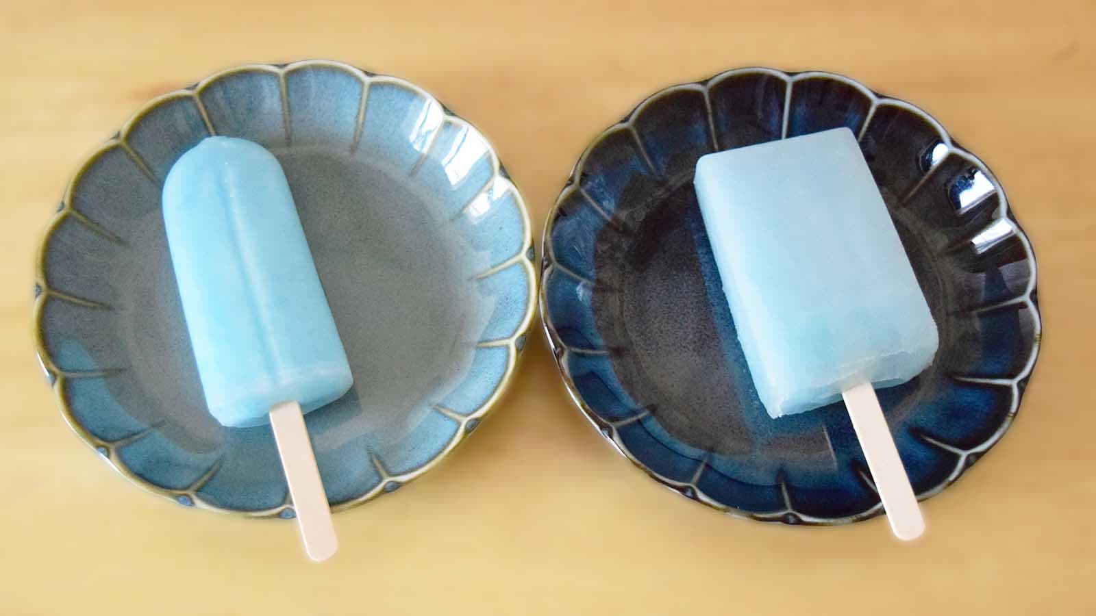 シャトレーゼ「アイスキャンディーソーダ」と赤城乳業「ガリガリ君ソーダ」