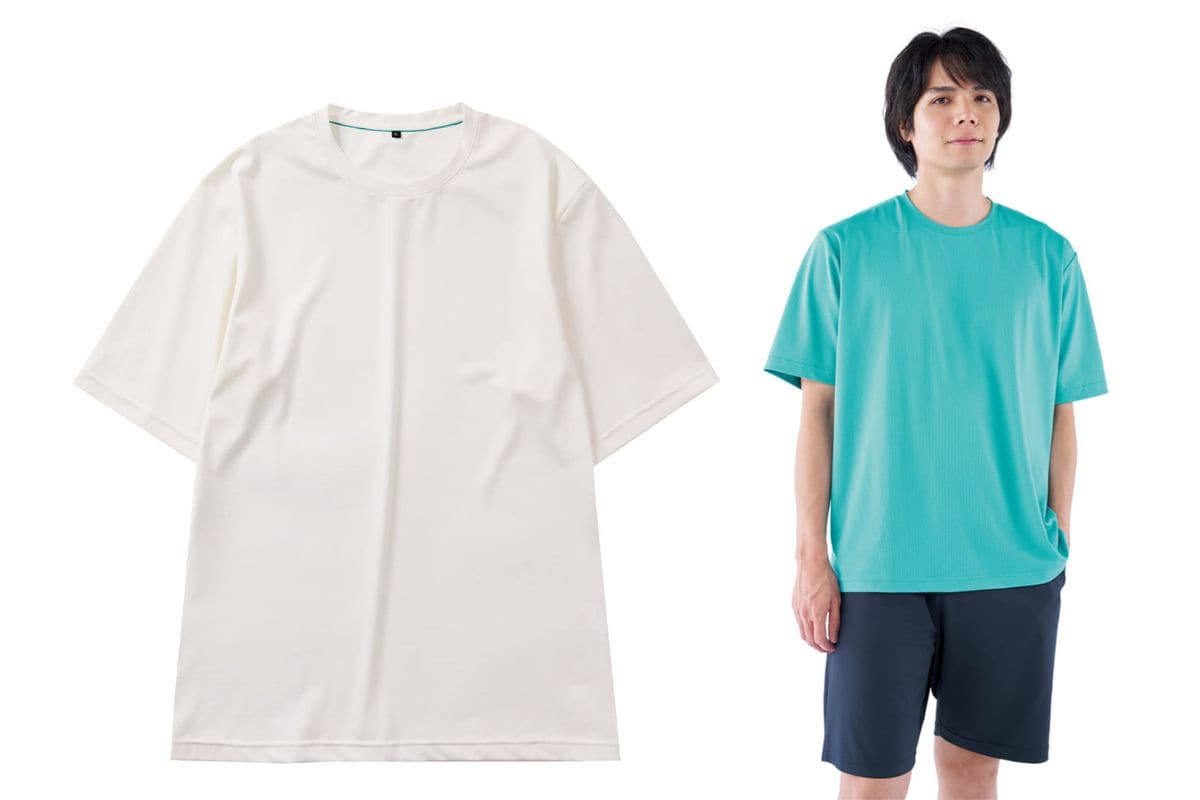 ワークマンの「メディヒール(R)ドライ半袖Tシャツ」画像出典：ワークマン公式　※株式会社ワークマンから画像使用の許諾を得ています。