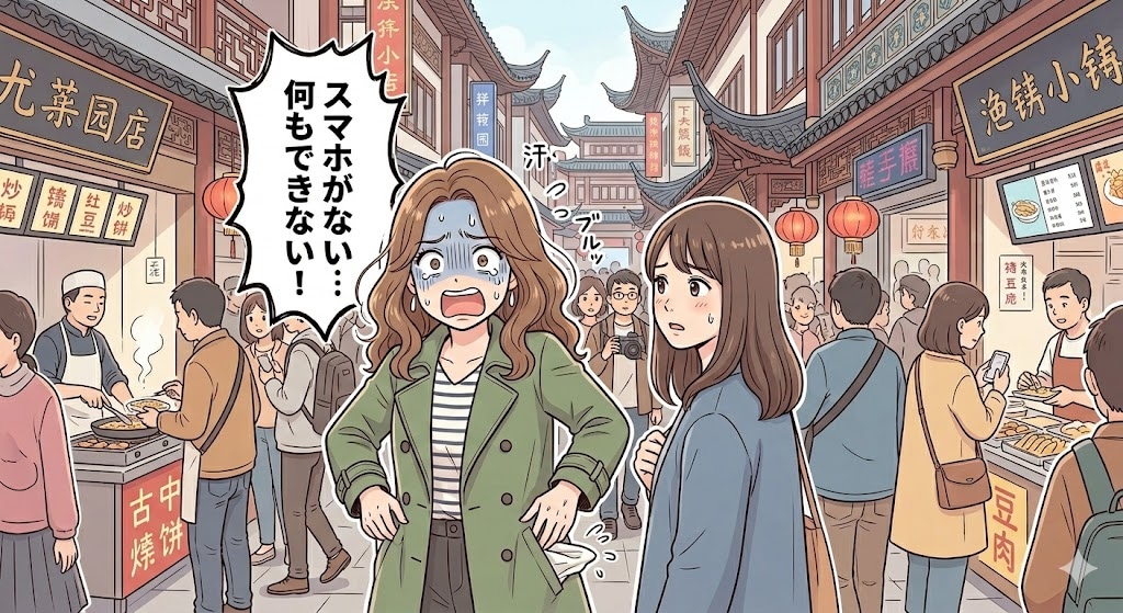 スマホ決済が主流の国では、端末の紛失は財布と地図と身分証を同時に失うことと同義です