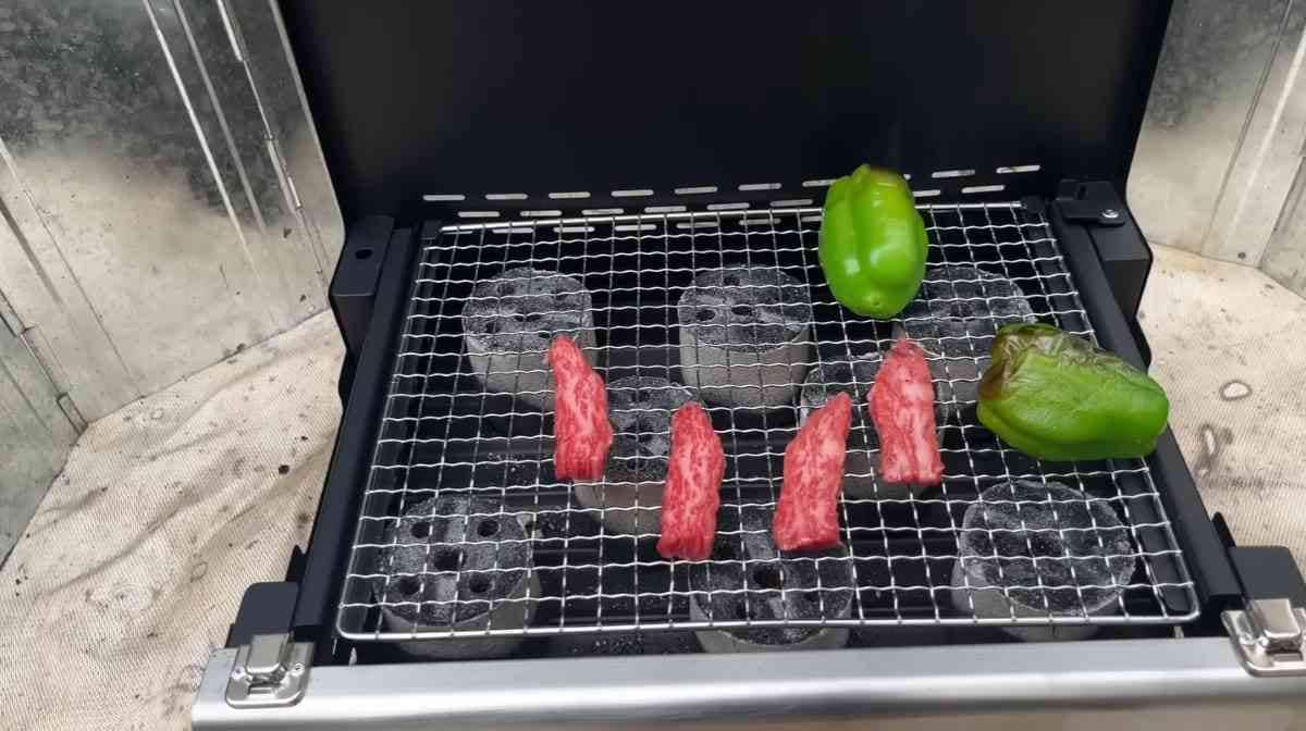 カインズ┃開いてすぐ使えるバーベキューコンロ