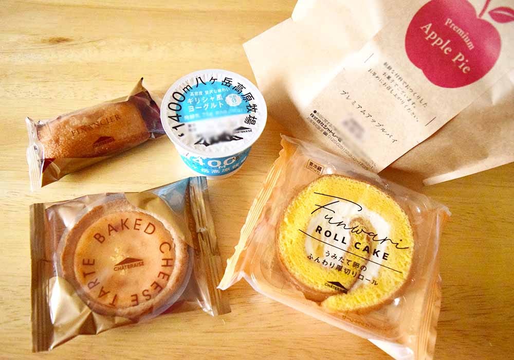シャトレーゼのおすすめポンで購入した商品