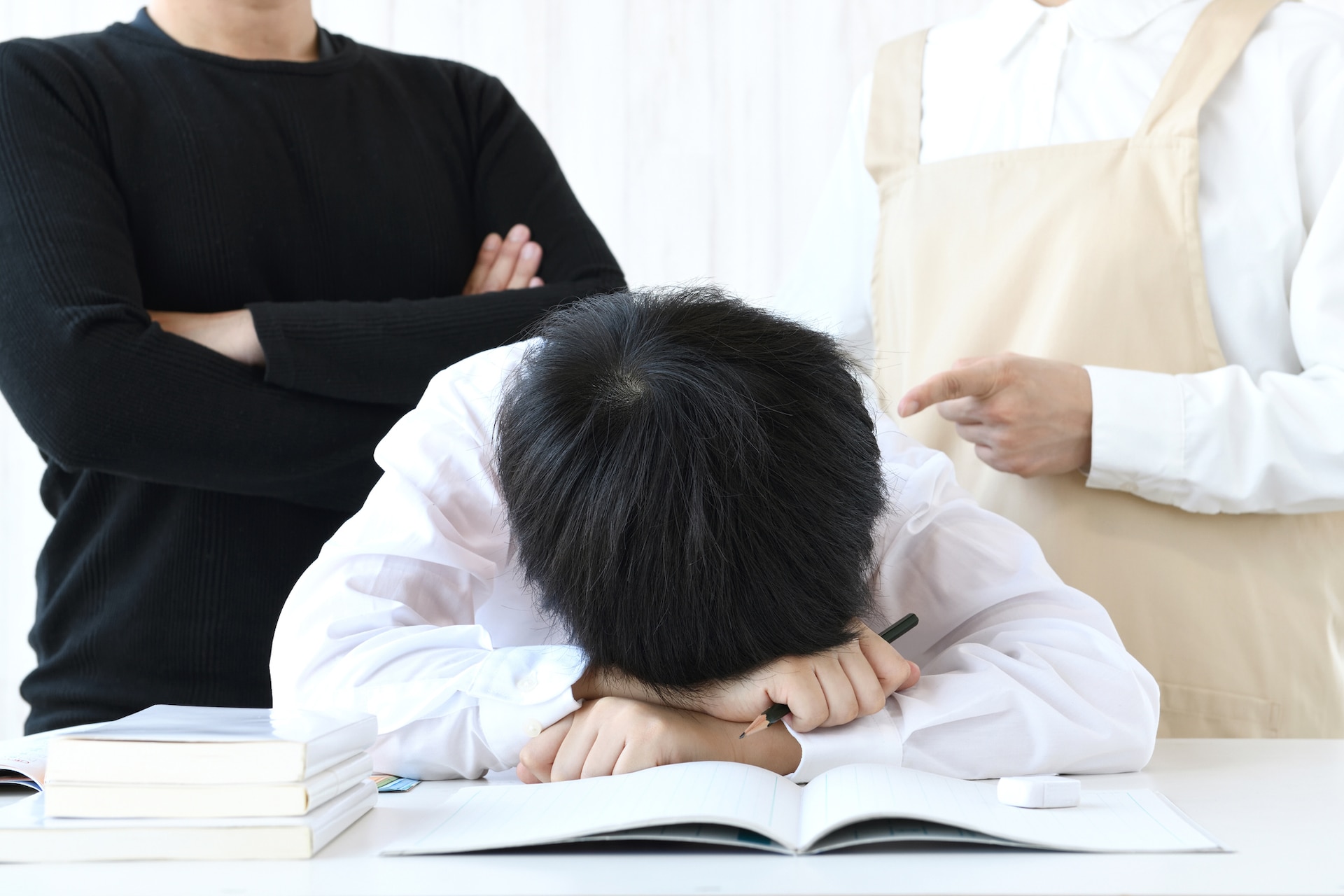技術ではなく人格を否定する指導者の暴言