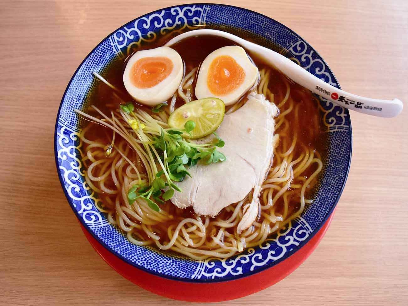 天下一品「すだち香るあっさり冷やし麺」実食