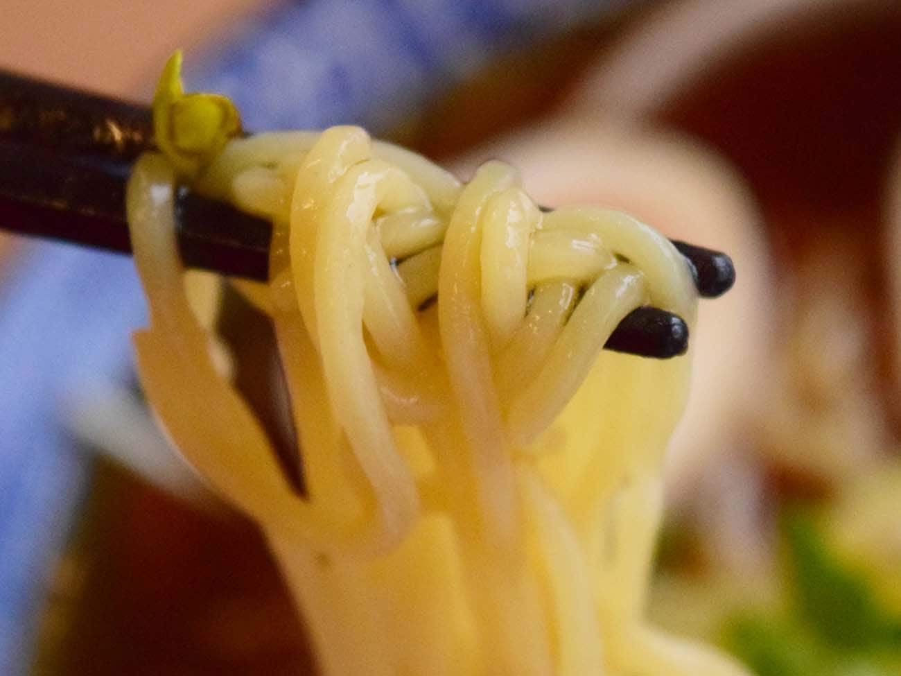 ツルツルとした喉ごしと弾力のあるコシが特徴
