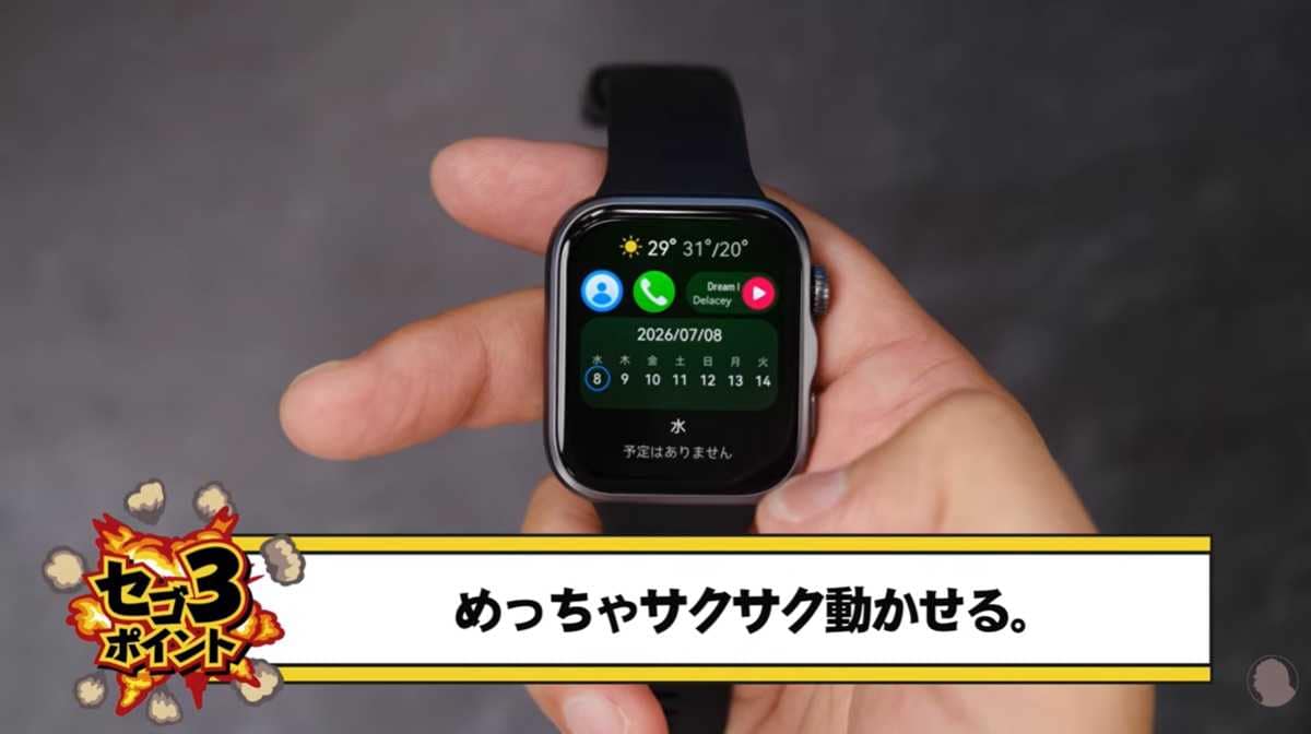 驚きの軽さと見やすいディスプレイ