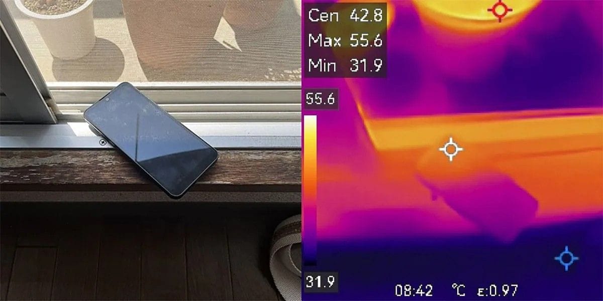 周囲温度「35℃」を超えるとスマホは危険地帯