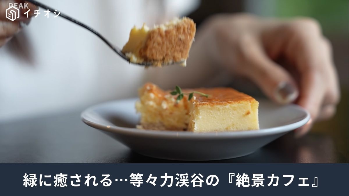 等々力渓谷のカフェ