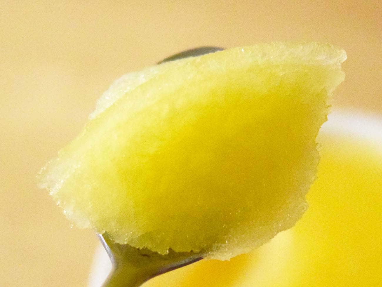 酸味はひかえめで、全体的に甘めの仕上がり