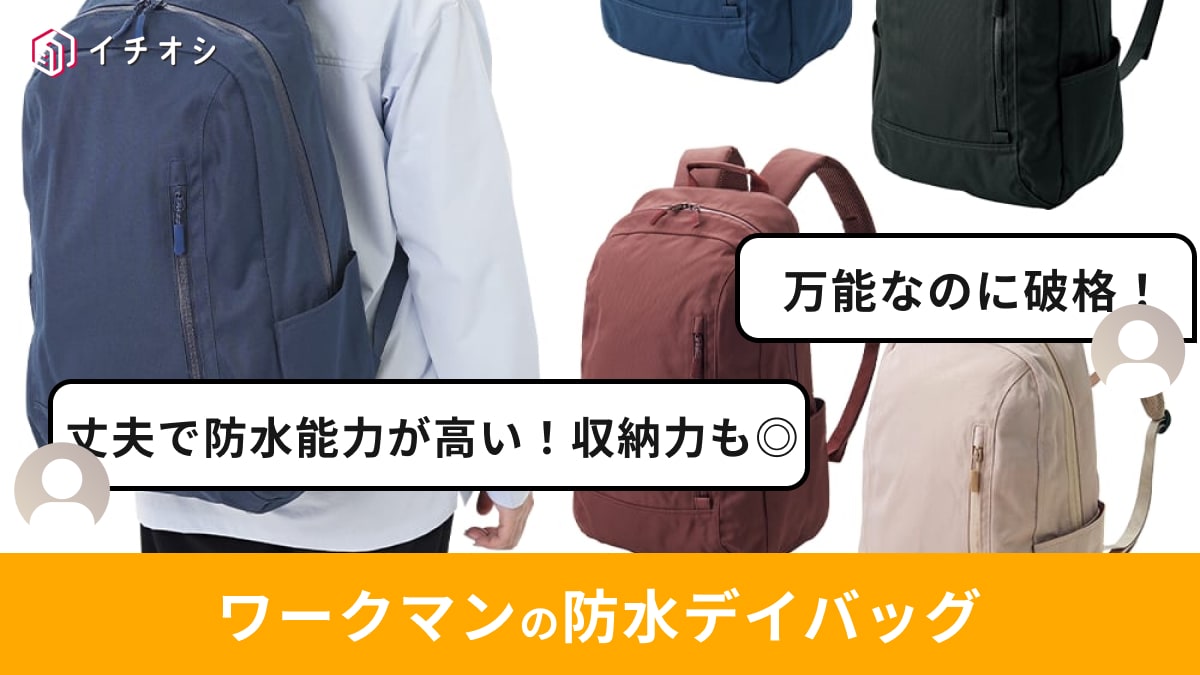 画像出典：ワークマン公式 ※株式会社ワークマンから画像使用の許諾を得ています。
