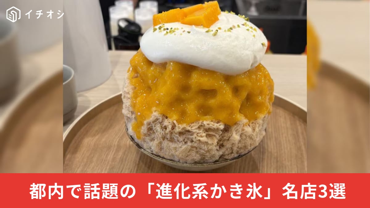高級スイーツのような美しさが魅力の進化系かき氷