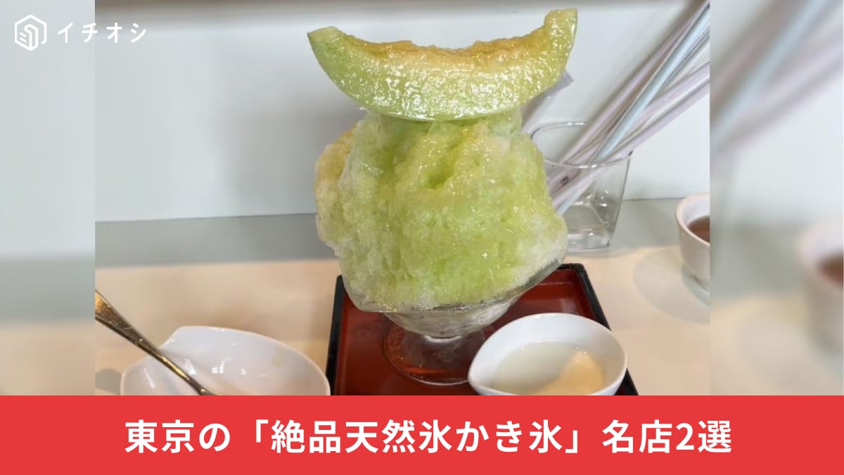 極上の口溶けが魅力の天然氷かき氷