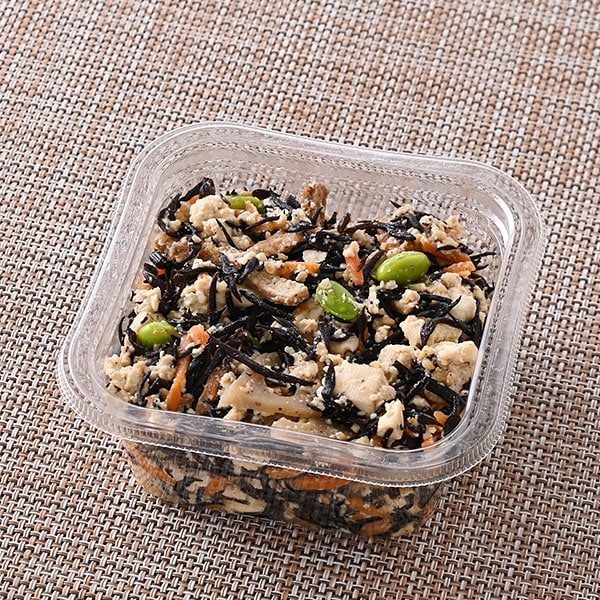 ファミマルkitchen「増量 豆腐と枝豆のひじき和え」