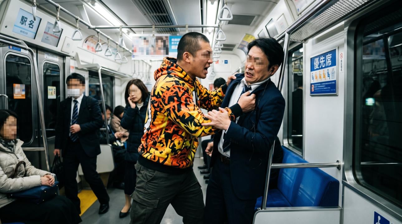 電車内のトラブル