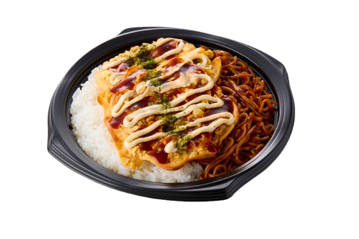ドン・キホーテ「偏愛めし」の「背徳の炭水化物丼」(画像提供:PPIH)