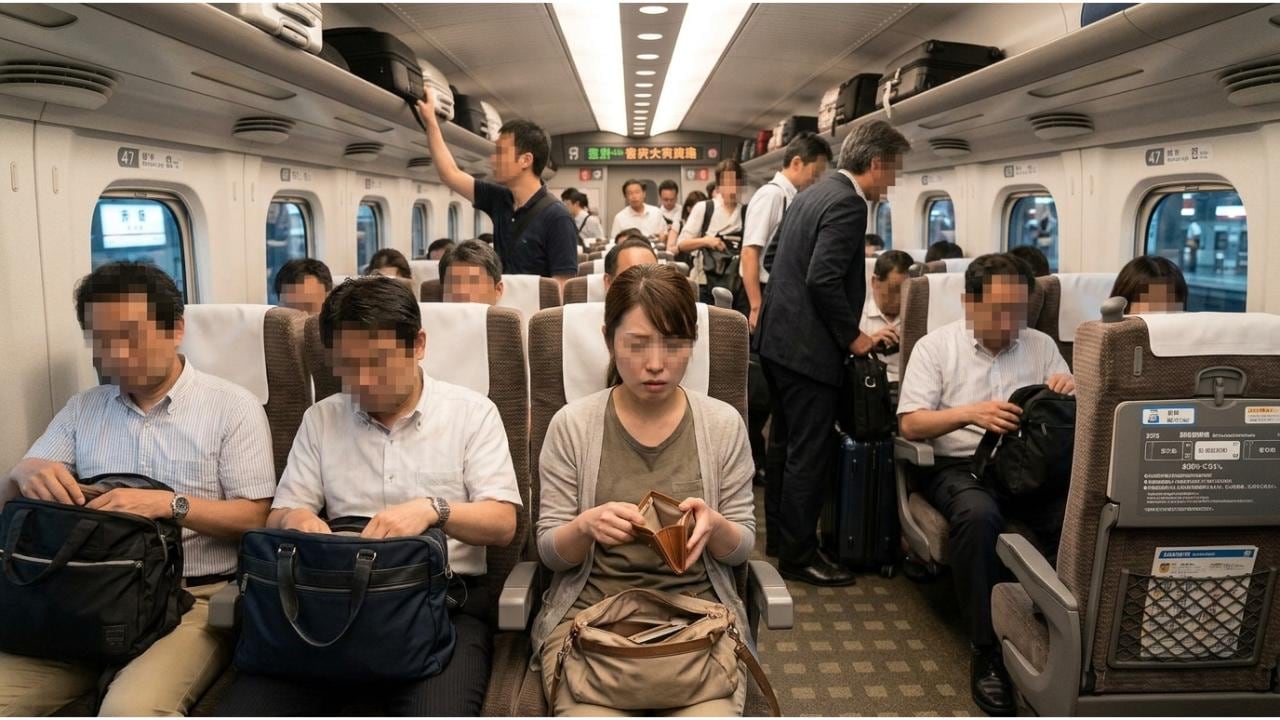車内放置に潜む罠！新幹線の座席で現金が消えたお盆の悲劇