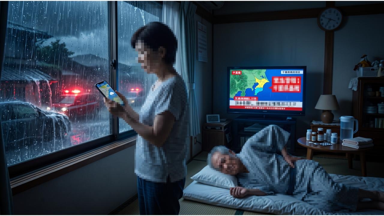 お盆の千葉を襲った豪雨！災害時の病院移動と備えのリアル