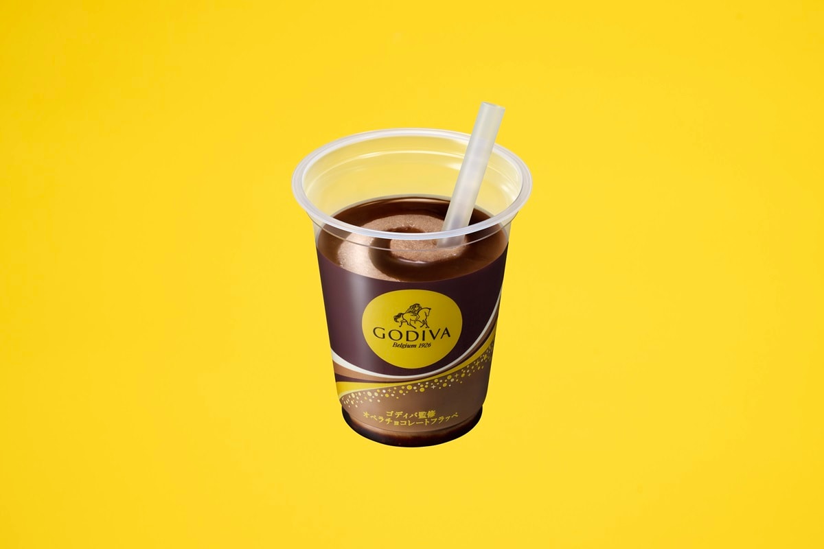 ゴディバ監修　オペラチョコレートフラッペ