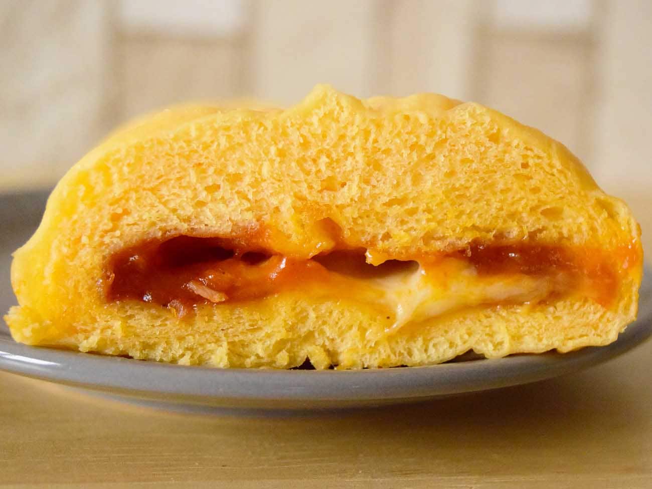ややキレのあるトマトの味わいがアクセント