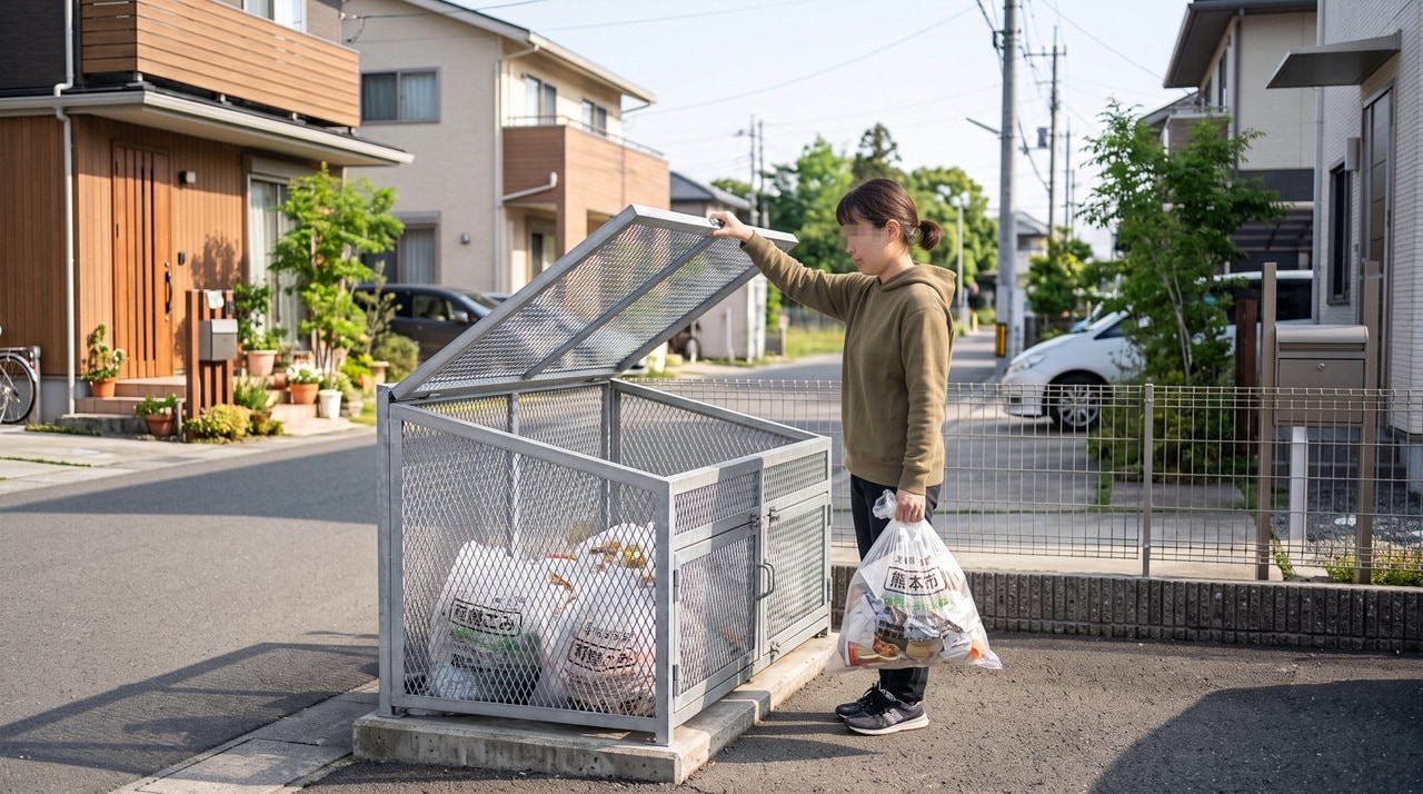 ルール無視の前夜出しでゴミ散乱！改善希望の手紙で解決